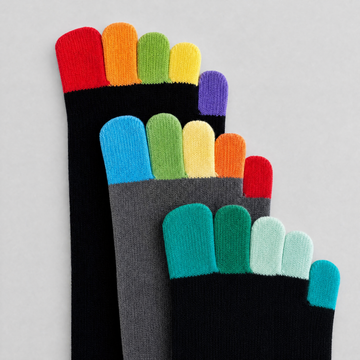 3er-Pack Rainbows Ankle